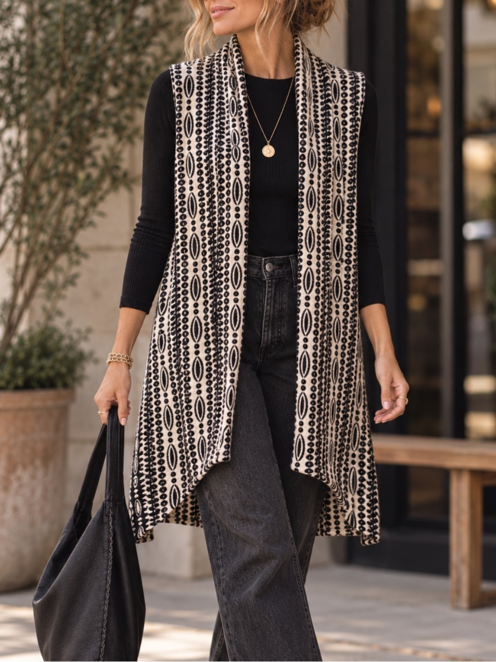 Anthropologie Moth Wool Blend Vest